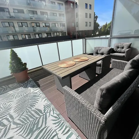 Appartement Apartamenty Kapitanskie Kasprowicza 20A Taras Basen Jacuzzi Sauny Grota Solna Kołobrzeg